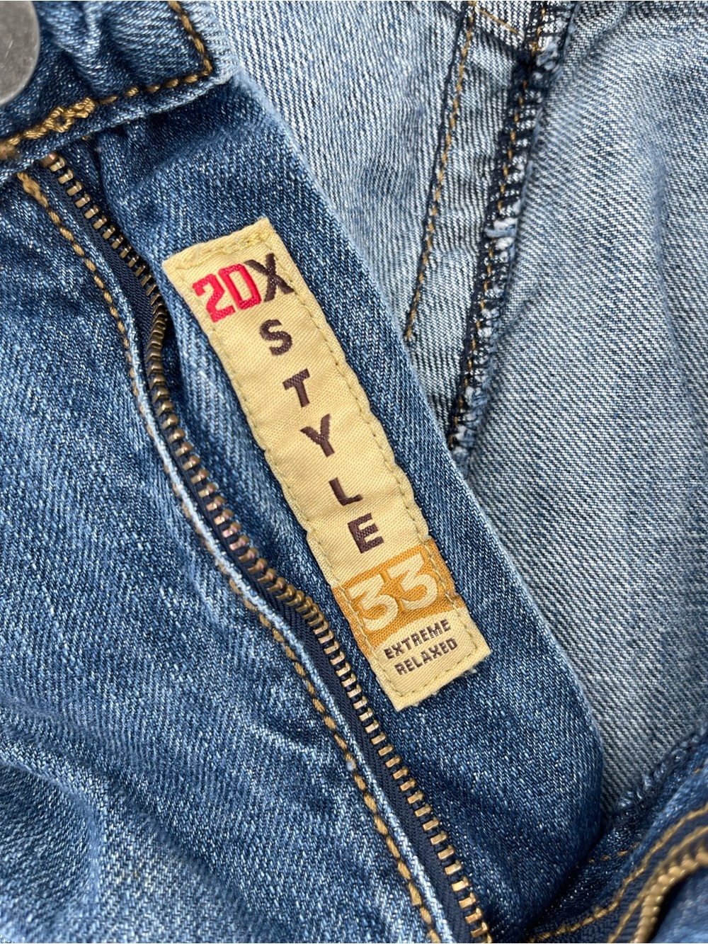 Wrangler 20X Stlye 33 Extreme Relaxed Fit Mens Western Utility Jeans‎ 38/30 Plus - Picture 12 of 13